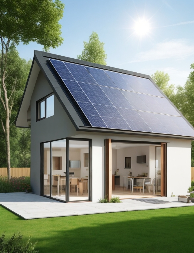 Riqualificazione energetica concept abitazione